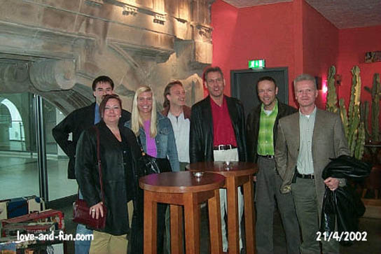 Frühstückstreff am 21.04.02 im Blauen Adler im Hauptbahnhof Nürnberg
