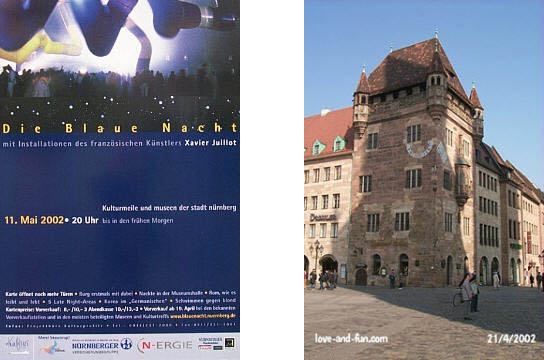 Die Blaue Nacht am 11.05.02 in Nürnberg